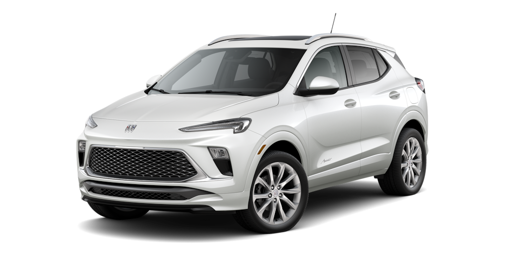 Buick Encore 2026 color White Platinum Metallic