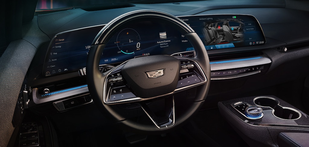 Cadillac OPTIQ 2026 Características Interior